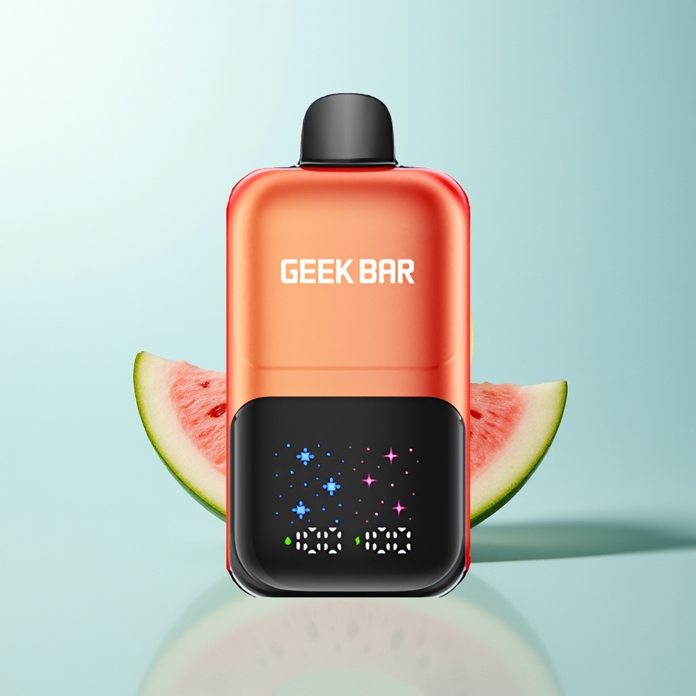 GEEK BAR 2GO 20ml 50000 Chicle de Sandía Hielo con Pantalla Grande y Sabores Ajustables