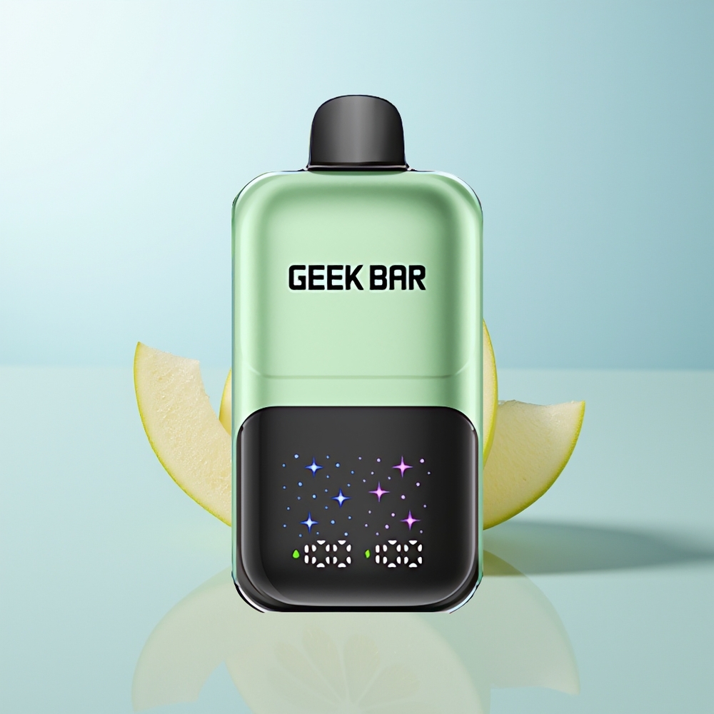 GEEK BAR 2GO 20ml 50000 Doble Manzana A&B con Pantalla Interactiva y Niveles Ajustables