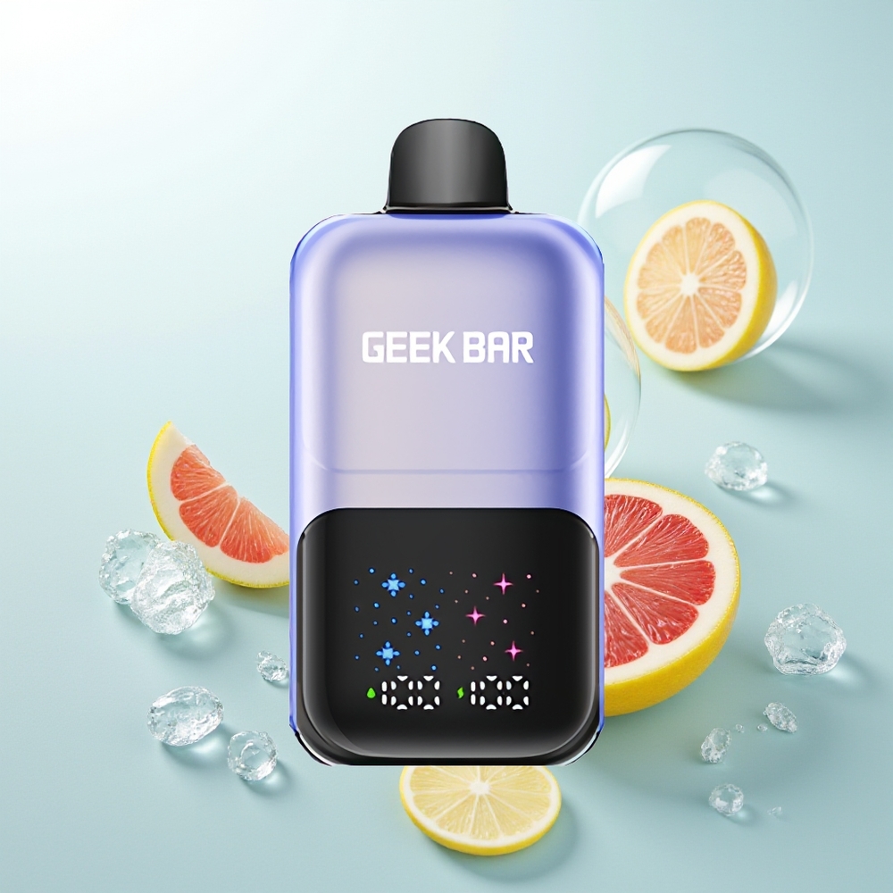 GEEK BAR 2GO 20ml 50000 Helado de Frutas Mixtas con Pantalla Interactiva y Tanque Dual