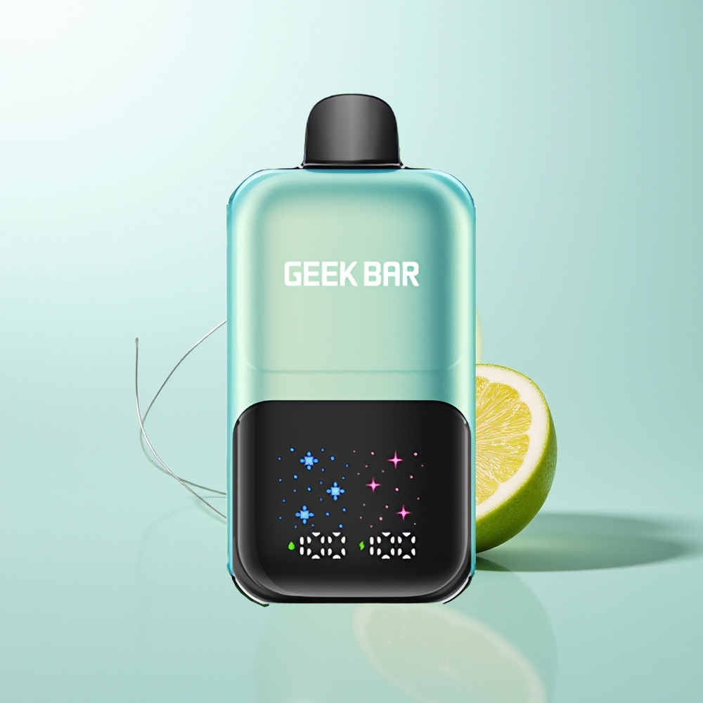 GEEK BAR 2GO 20ml 50000 Menta Helada Interactiva con Pantalla Grande y Tanque Dual