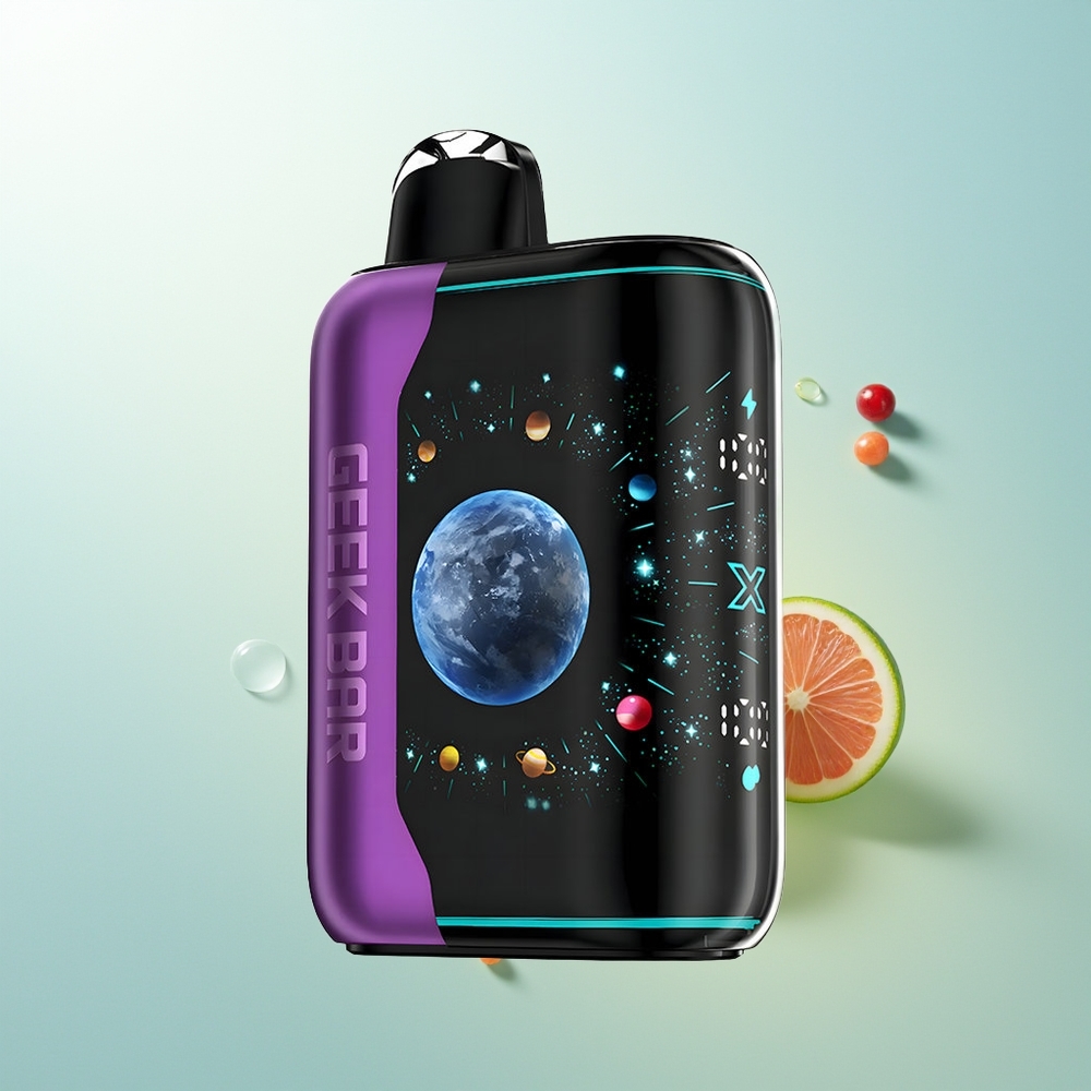 GEEK BAR Platinum Edition 25000 Cereza Lima Berries con 2% Nicotina y Carga Rápida