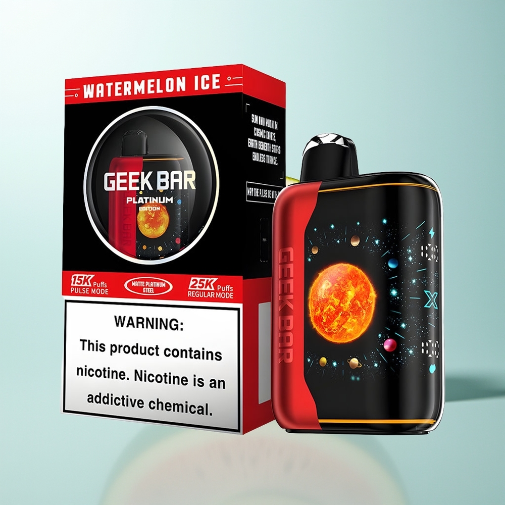 GEEK BAR Platinum Edition 25000 Sandía Hielo con 20mL y 2% Nicotina