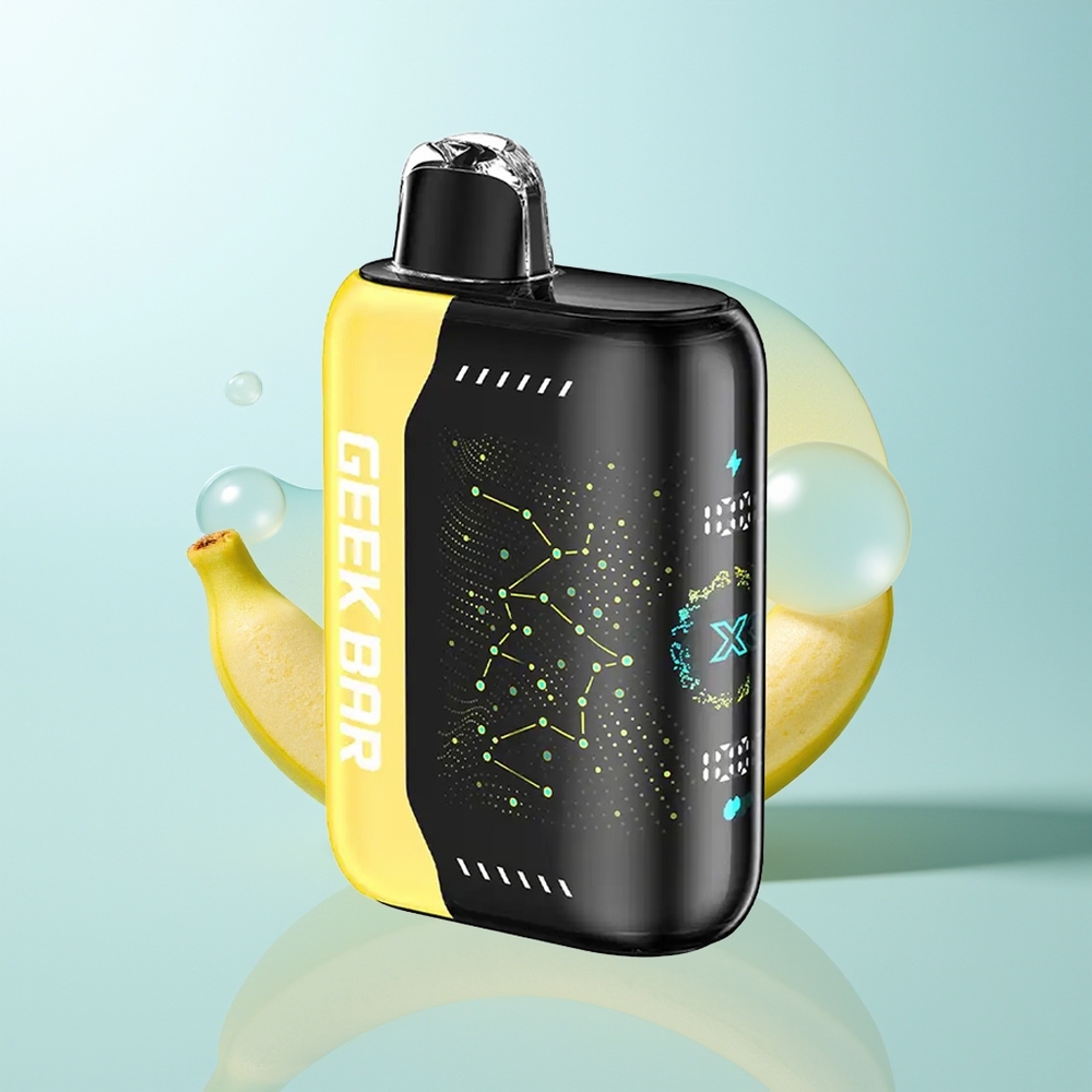 GEEK BAR Pulse X 25000 Caladas con Pantalla Curva 3D y Carga USB Tipo-C