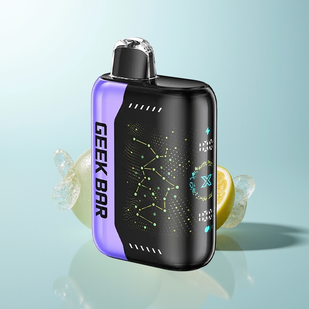 GEEK BAR Pulse X 25000 Caladas con Pantalla Curva 3D y Carga USB Tipo-C