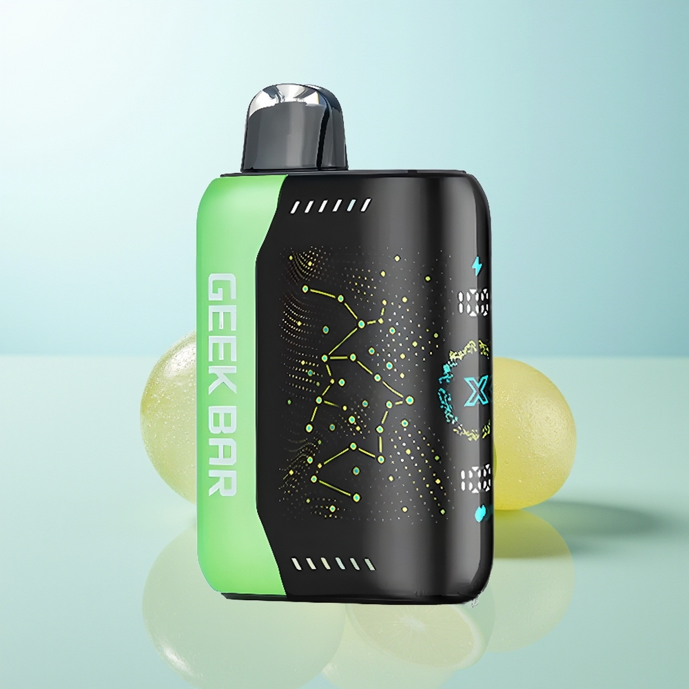 GEEK BAR Pulse X 25000 Caladas con Pantalla Curva 3D y Carga USB Tipo-C