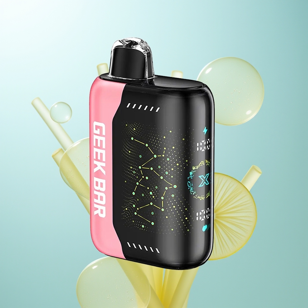 GEEK BAR Pulse X 25000 Caladas con Pantalla Curva 3D y Carga USB Tipo-C