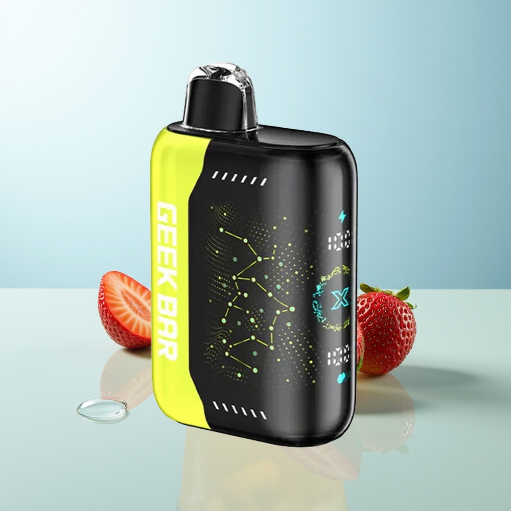 GEEK BAR Pulse X 25000 Caladas con Pantalla Curva 3D y Carga USB Tipo-C