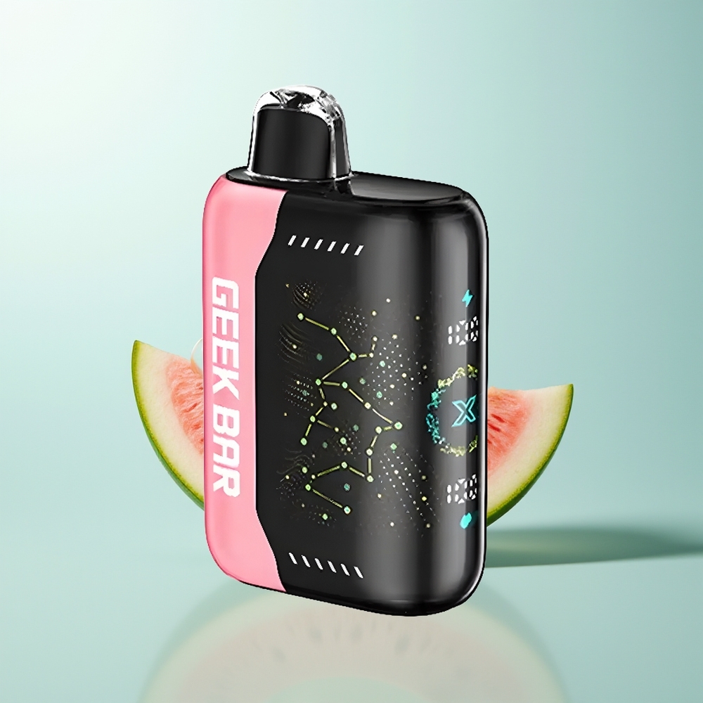 GEEK BAR Pulse X 25000 Caladas con Pantalla Curva 3D y Carga USB Tipo-C