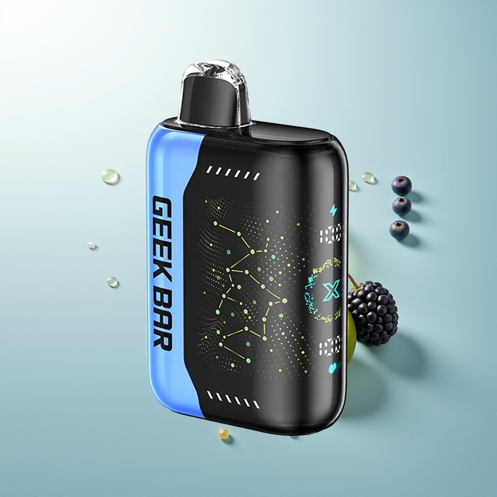 GEEK BAR Pulse X 25000 Caladas con Pantalla Curva 3D y Carga USB Tipo-C