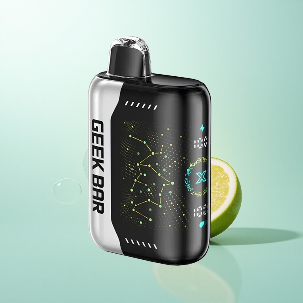 GEEK BAR Pulse X 25000 Caladas con Pantalla Curva 3D y Carga USB Tipo-C