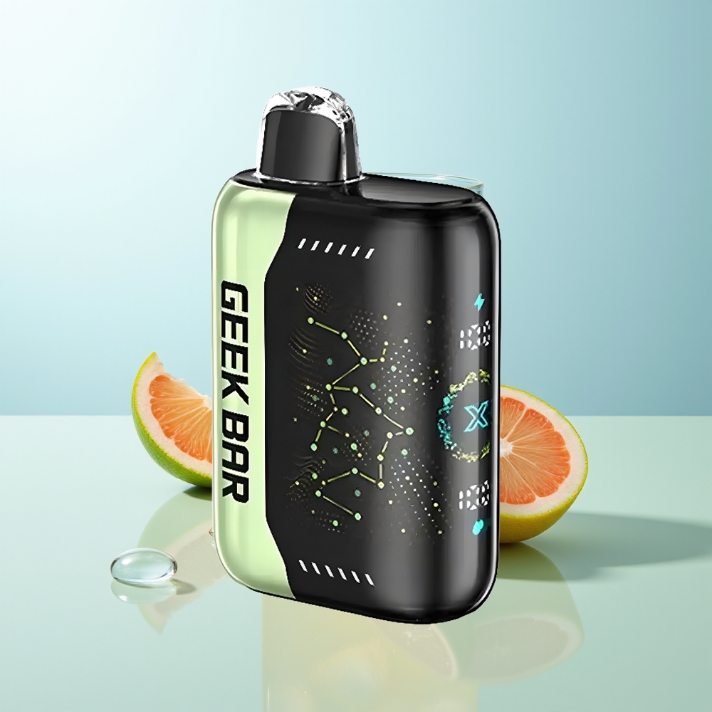 GEEK BAR Pulse X 25000 Caladas con Pantalla Curva 3D y Carga USB Tipo-C