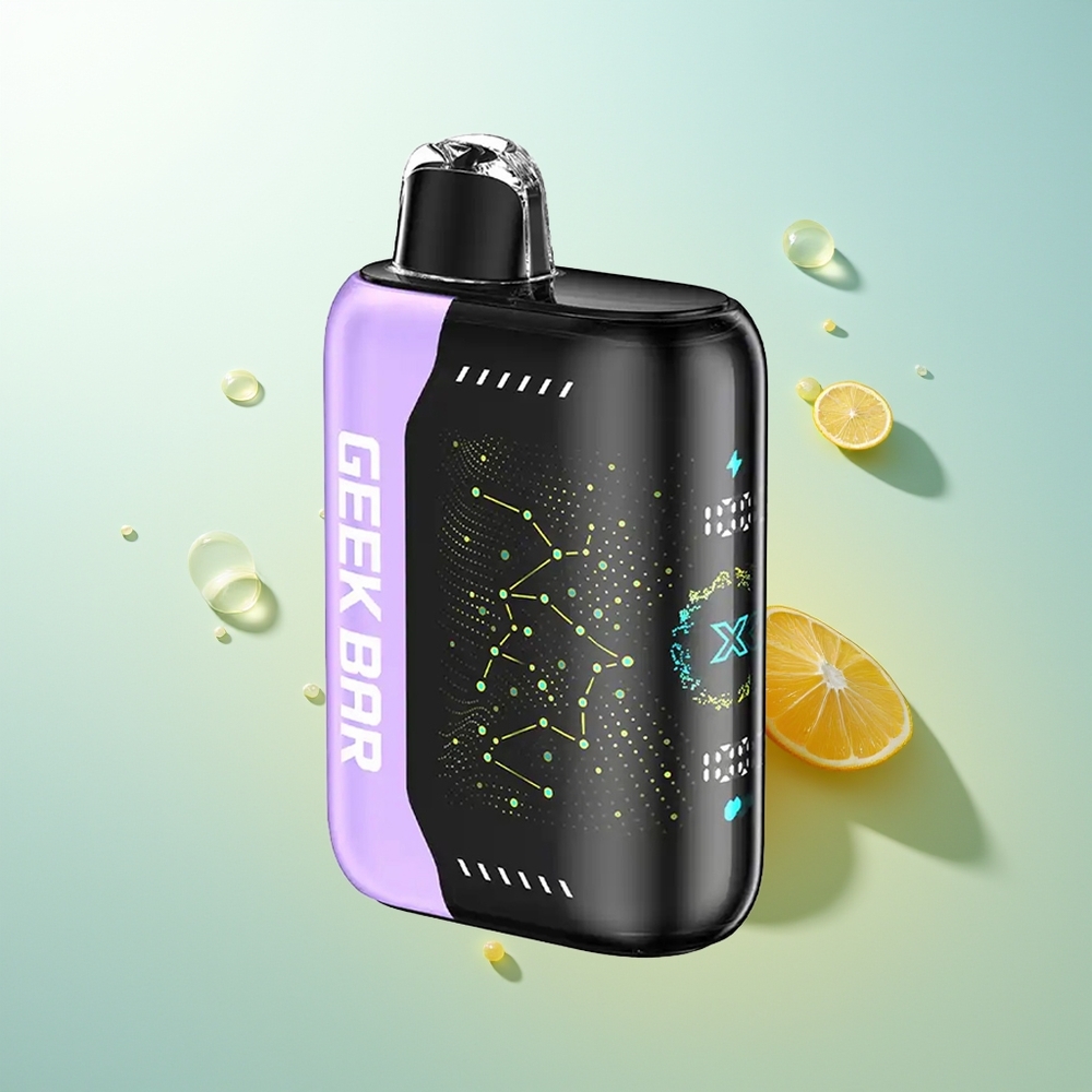 GEEK BAR Pulse X 25000 Caladas con Pantalla Curva 3D y Carga USB Tipo-C