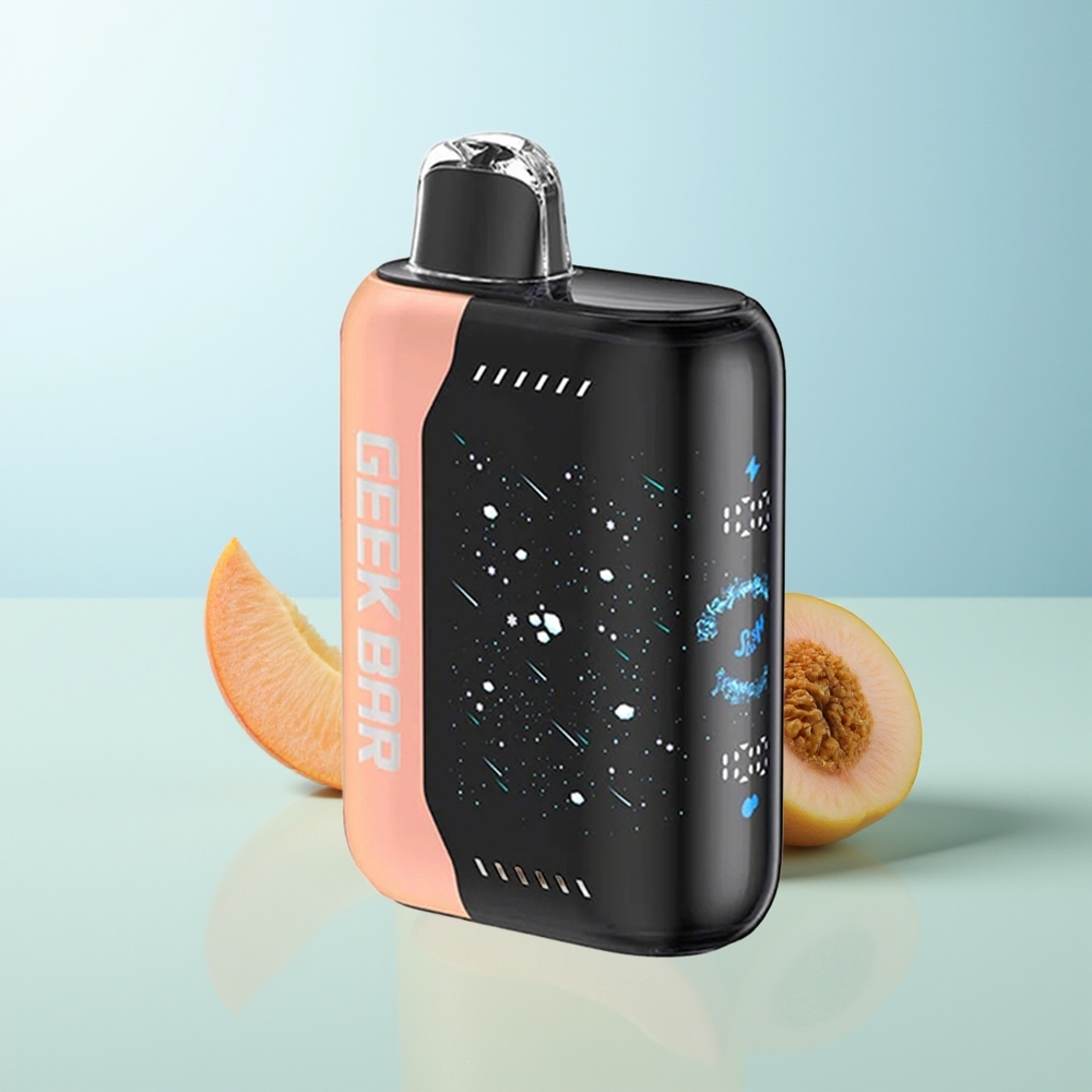 GEEK BAR Pulse X 25000 Edición Granizada con Pantalla Curva 3D y Doble Bobina Mesh