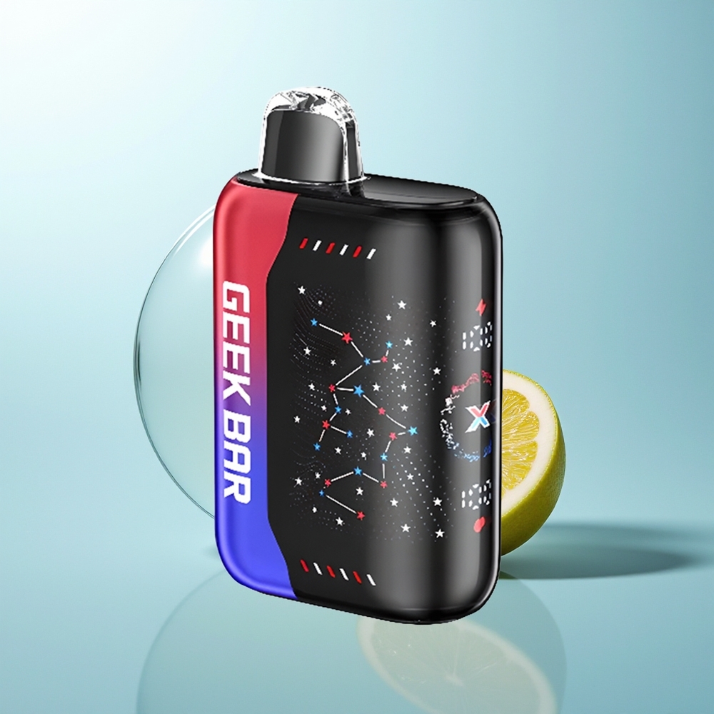 GEEK BAR Pulse X 25000 Edición Patriota 25000 Chupadas Pantalla Curva 3D