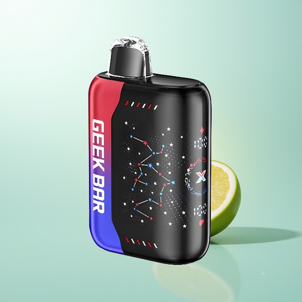 GEEK BAR Pulse X 25000 Edición Patriota 25000 Chupadas Pantalla Curva 3D