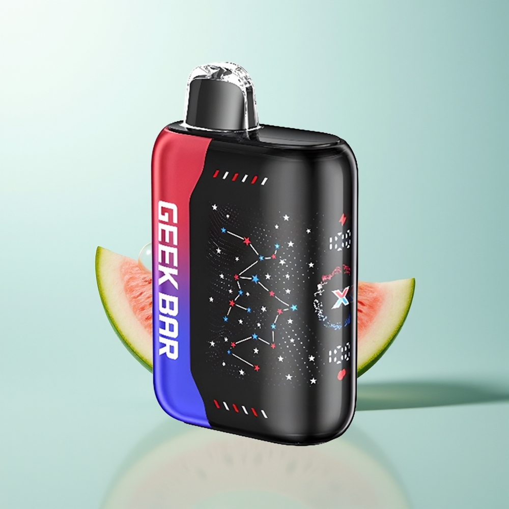 GEEK BAR Pulse X 25000 Edición Patriota 25000 Chupadas Pantalla Curva 3D