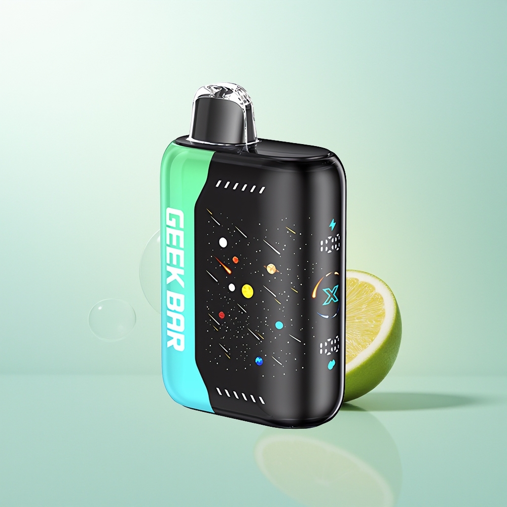 GEEK BAR Pulse X 42K Puffs Meteor Edition Menta Atlántica con 820mAh y Doble Malla