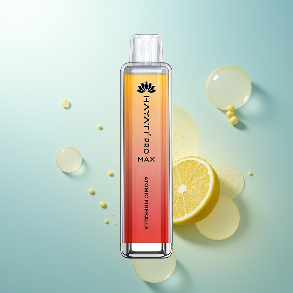 Hayati Pro Max 4000 Bolas de Fuego Atómicas Recargables 2ml