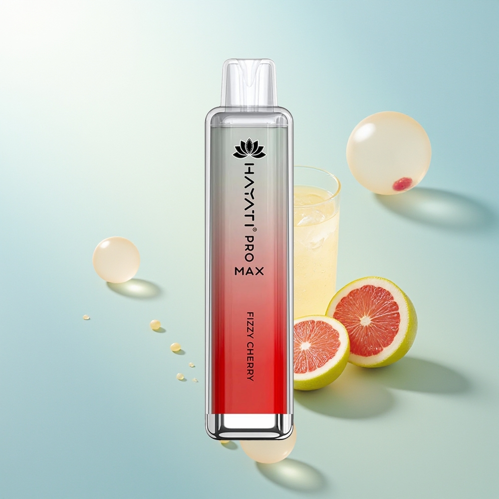 Hayati Pro Max 4000 Cereza Efervescente Dual Mesh Recargable