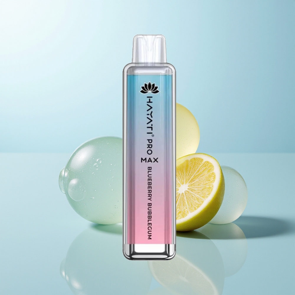 Hayati Pro Max 4000 Chicle de Arándano Dual Mesh 5%