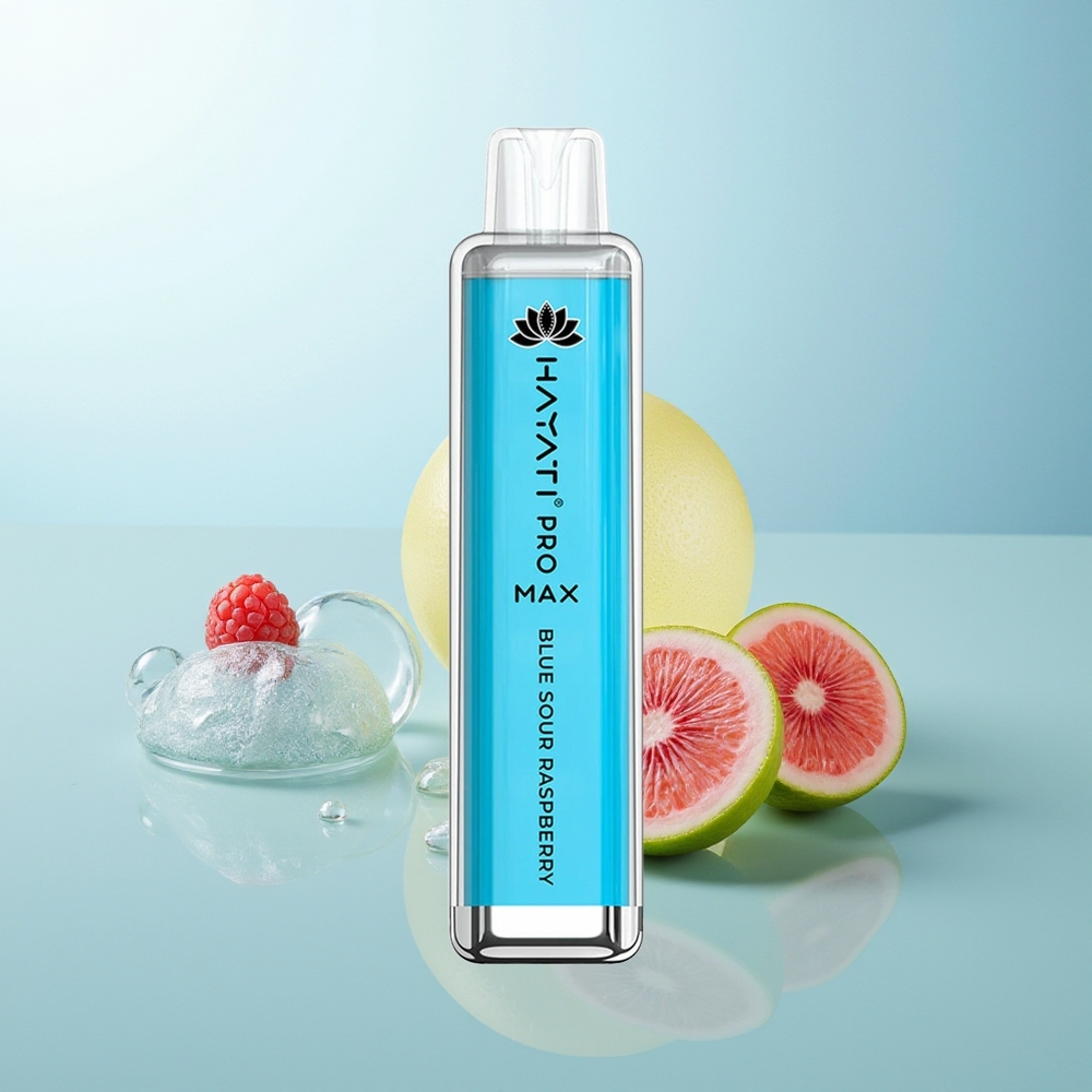 Hayati Pro Max 4000 Frambuesa Azul Agria Pro Max Recargable