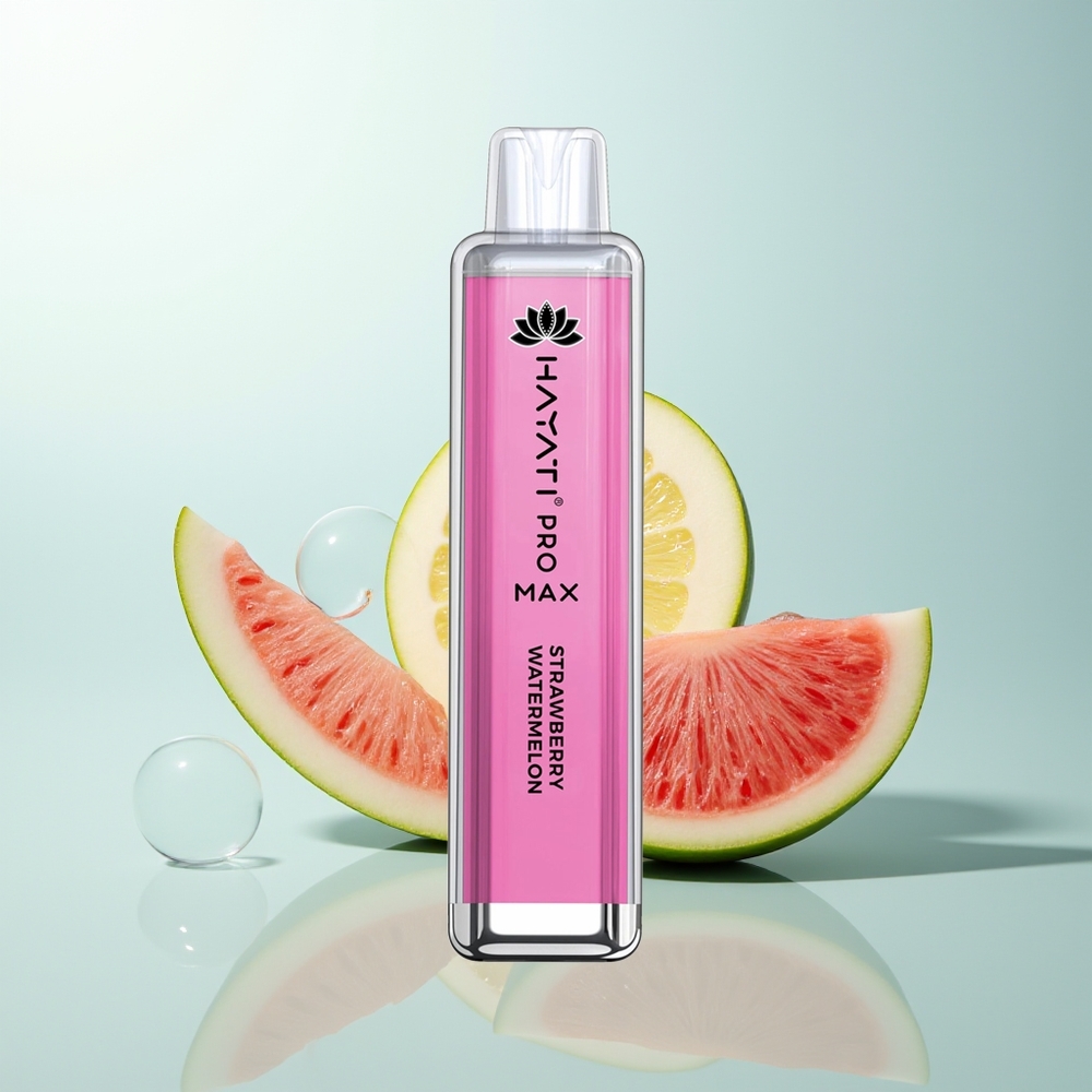 Hayati Pro Max 4000 Fresa Sandía Dual Coil Recargable