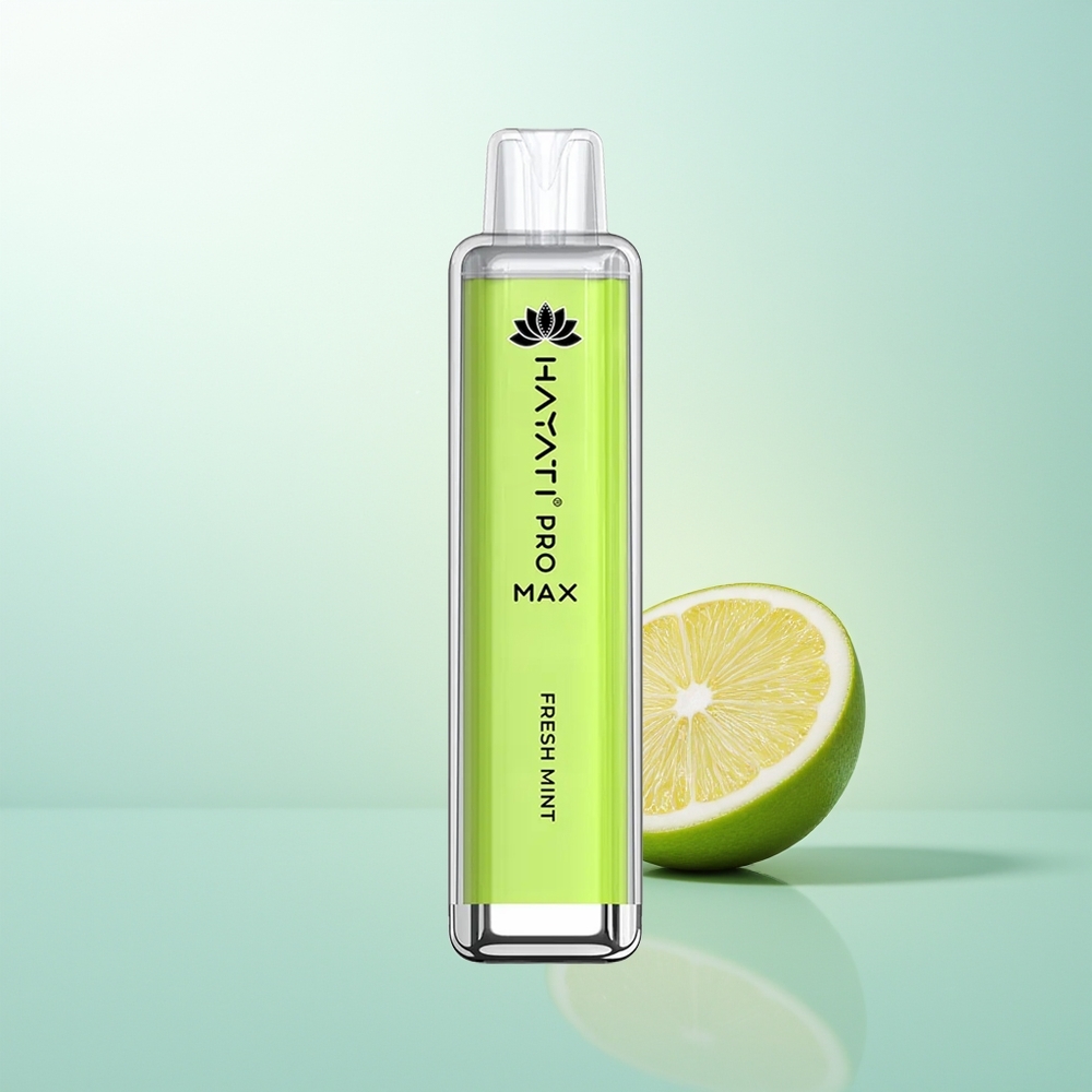 Hayati Pro Max 4000 Menta Fresca Doble Bobina Recargable