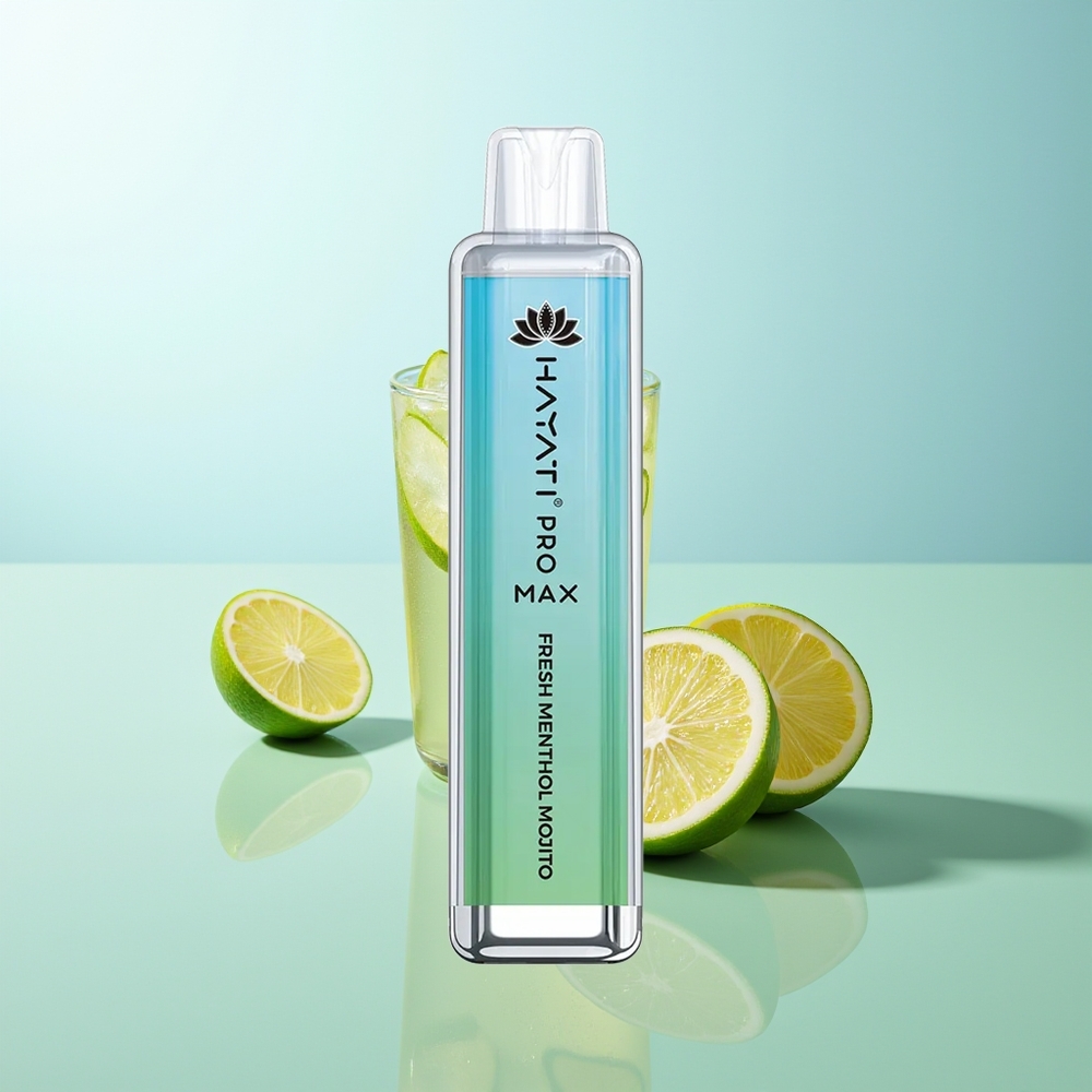 Hayati Pro Max 4000 Mojito Mentolado Fresco con Batería Recargable y LED