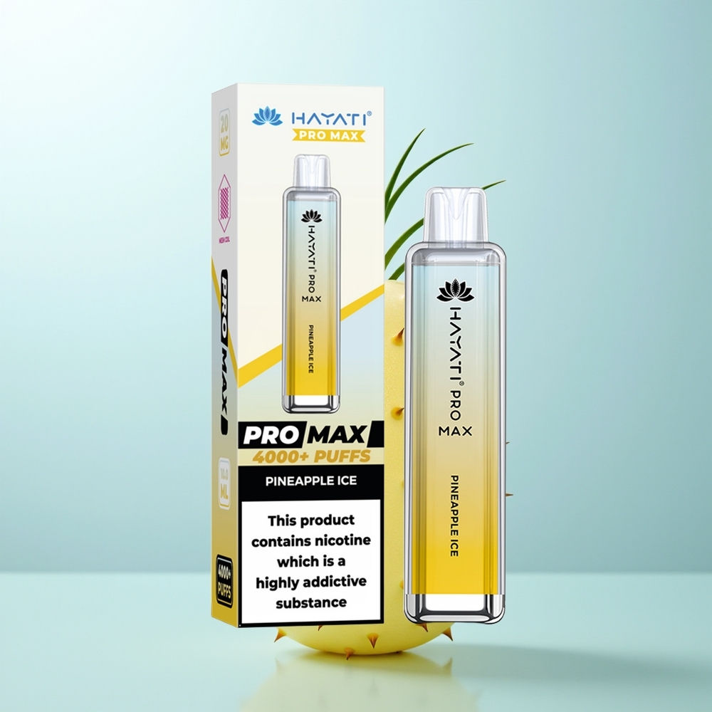 Hayati Pro Max 4000 Piña Hielo Doble Bobina 5%