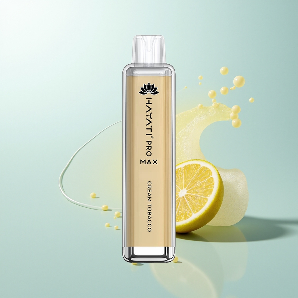 Hayati Pro Max 4000 Tabaco Crema Pro Dual Mesh Recargable