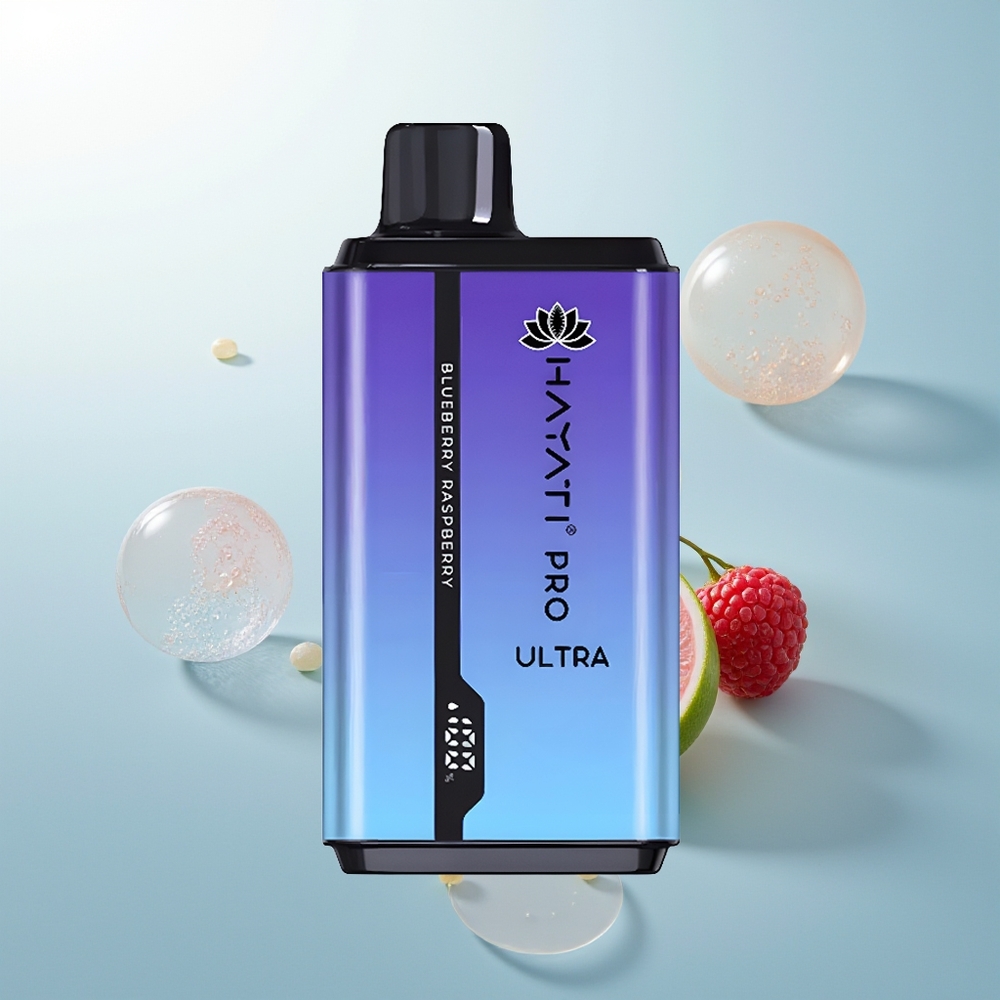 Hayati Pro Ultra 15000 Arándano Frambuesa 850mAh 24ml