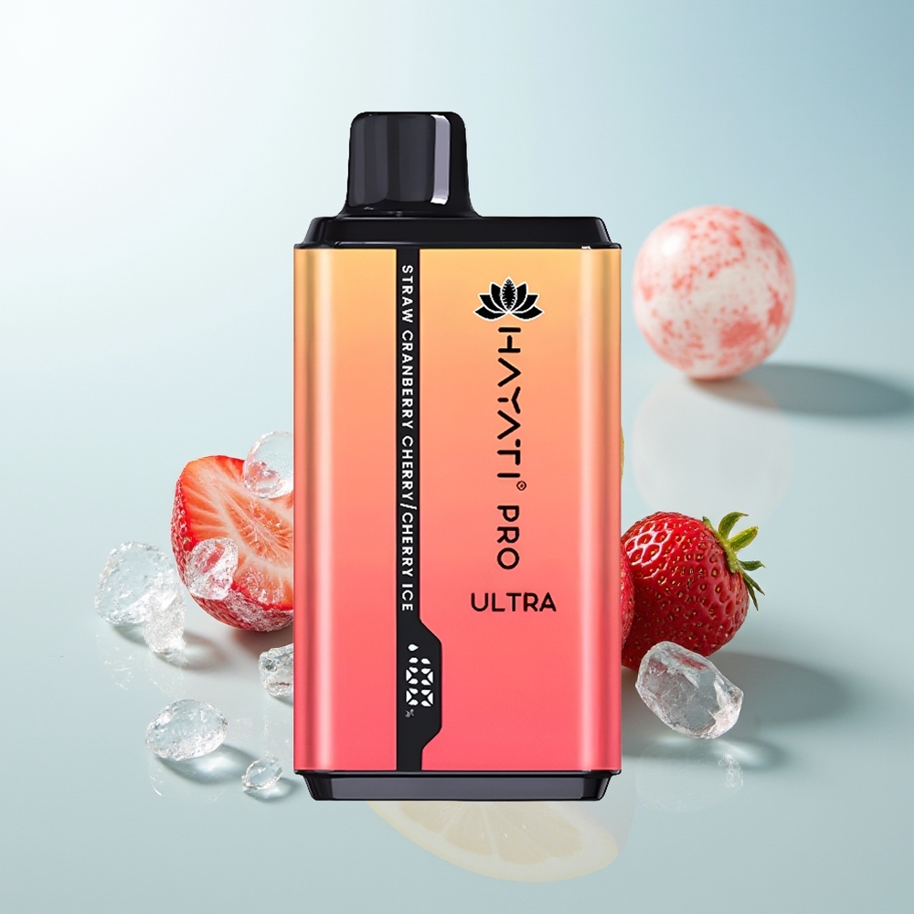 Hayati Pro Ultra 15000 Fresa Arándano Cereza Hielo 850mAh 12ml