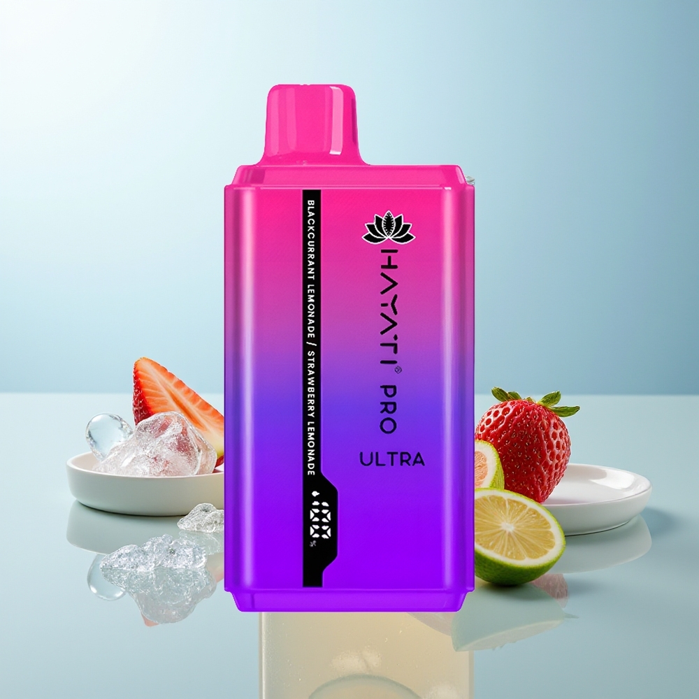 Hayati Pro Ultra 15000 Limónada de Grosella y Fresa Ultra 850mAh