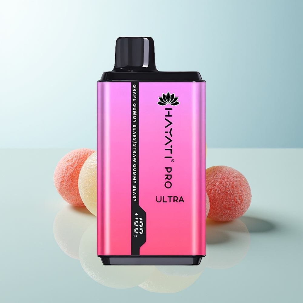 Hayati Pro Ultra 15000 Osito de Goma Uva Osito de Goma Fresa 850mAh