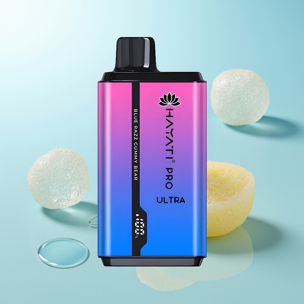 Hayati Pro Ultra 15000 Oso de Gomita Azul Sabroso Ultra 850mAh