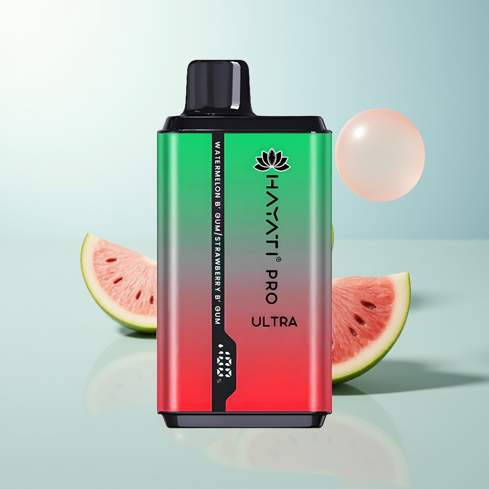 Hayati Pro Ultra 15000 Sandía Chicle Fresa Chicle 850mAh