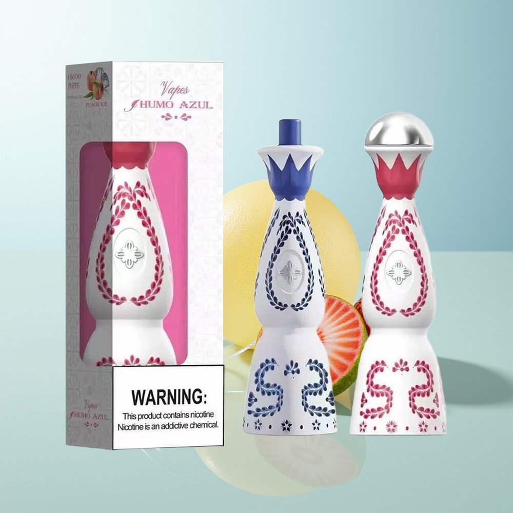 Humo Azul 15000 Chicle de Fresa Azul 15000 Puffs 20mL