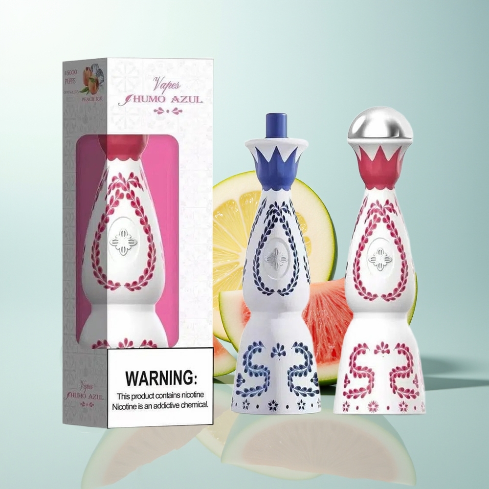 Humo Azul 15000 Fresa Sandía 20mL 5% Nicotina