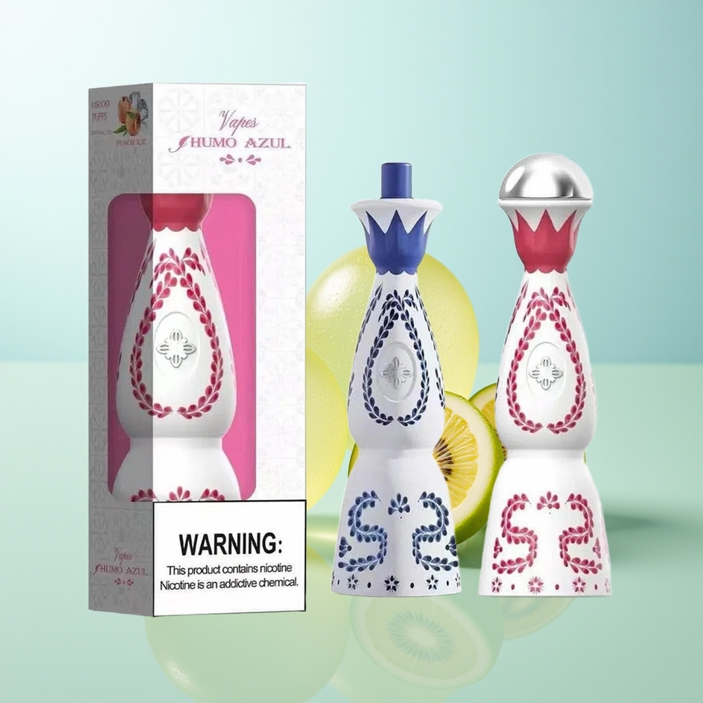 Humo Azul 15000 Maracuyá Guayaba Kiwi USB-C Recargable