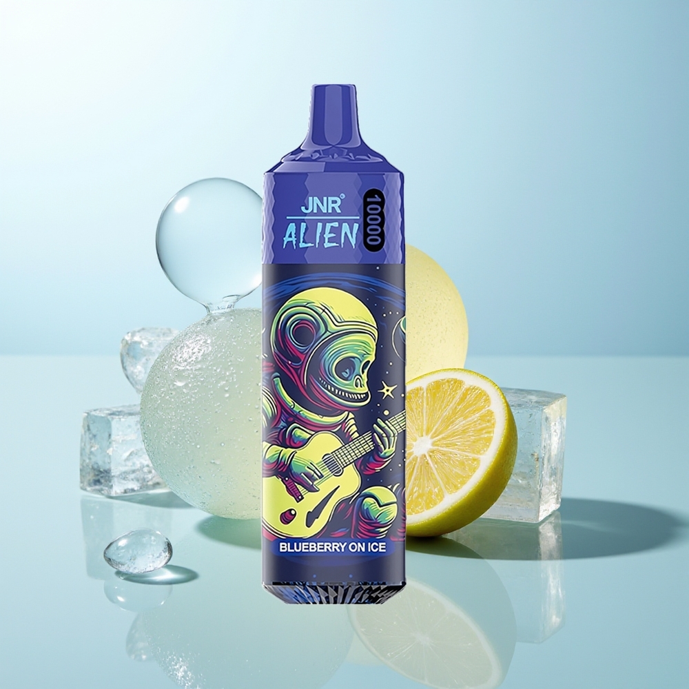 JNR Alien 10000 Arándano En Hielo con Carga Rápida y LED RGB