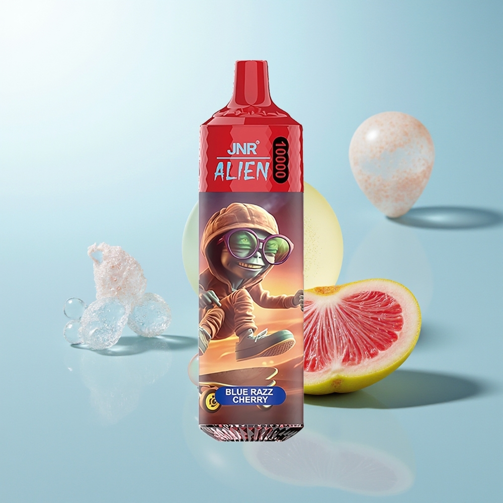 JNR Alien 10000 Cereza Azul Eléctrica RGB Tipo-C