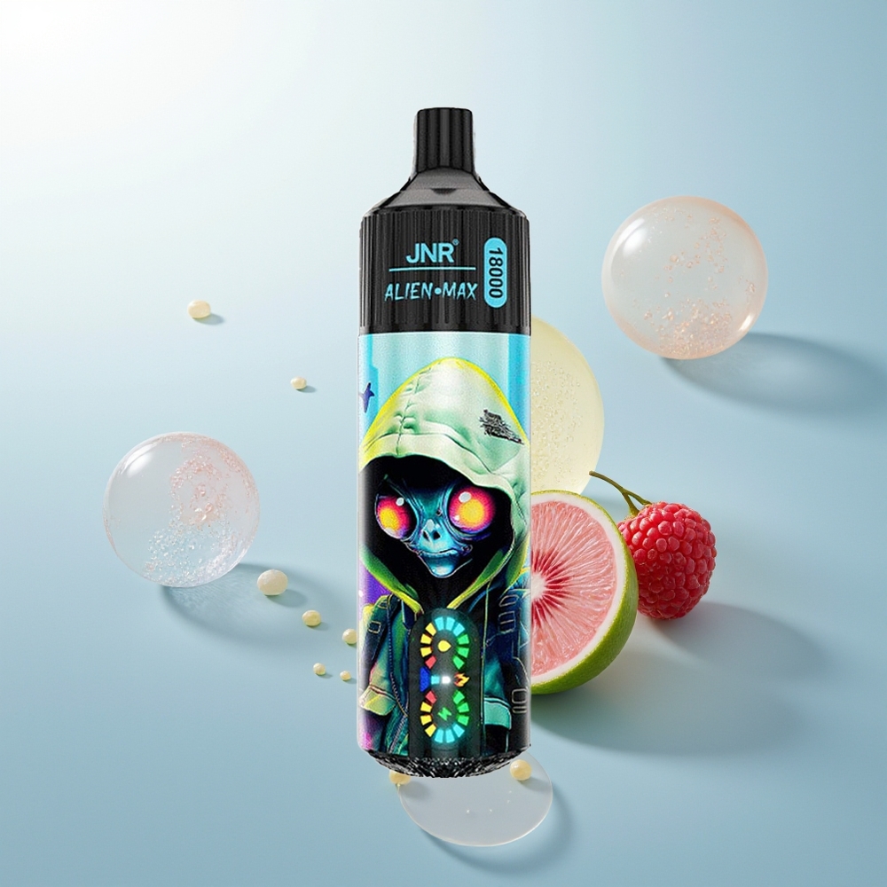 JNR Alien Max 18000 Arándano Frambuesa Dual Mesh LED