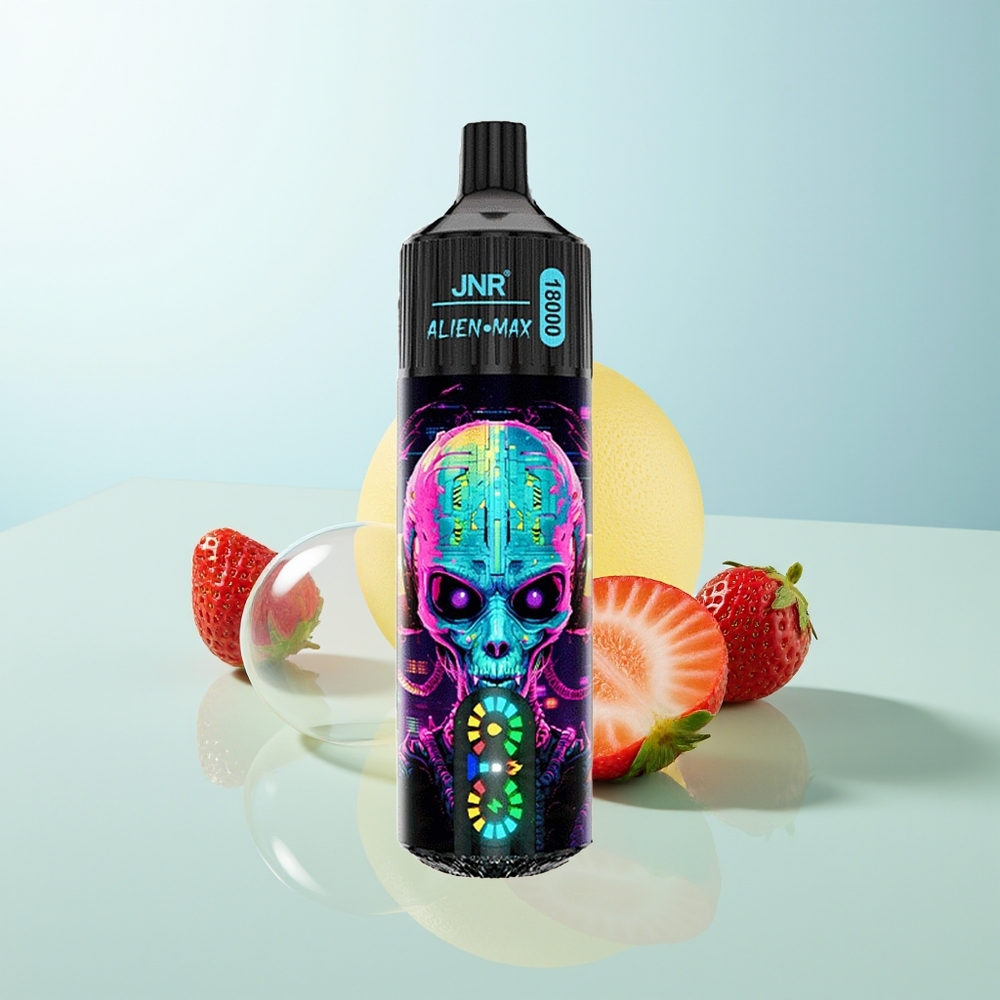 JNR Alien Max 18000 Chicle Burbuja Fresa Dual Mesh & 20 Sabores