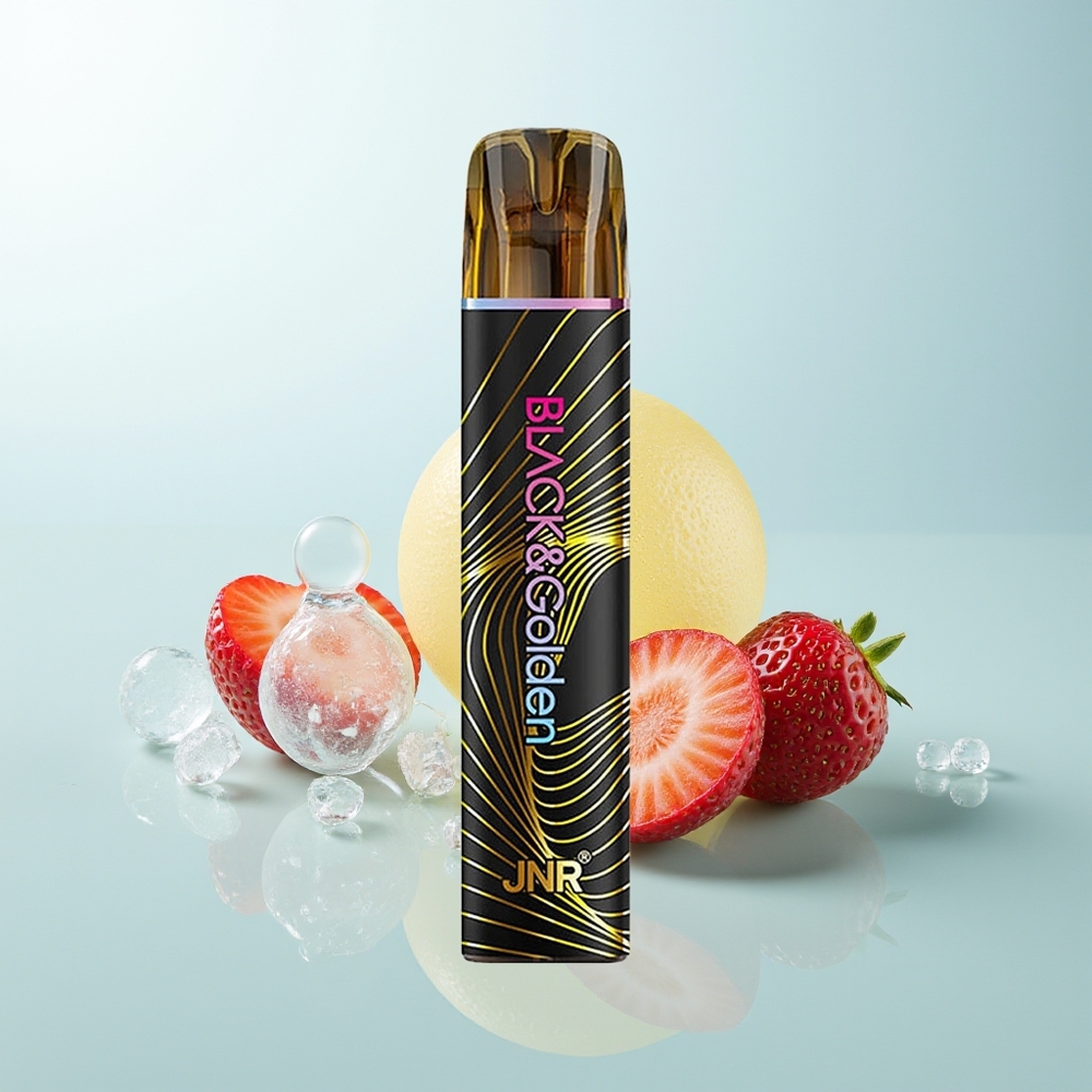 JNR Black&Golden 600+200 Helado de Fresa 550mAh 2ml