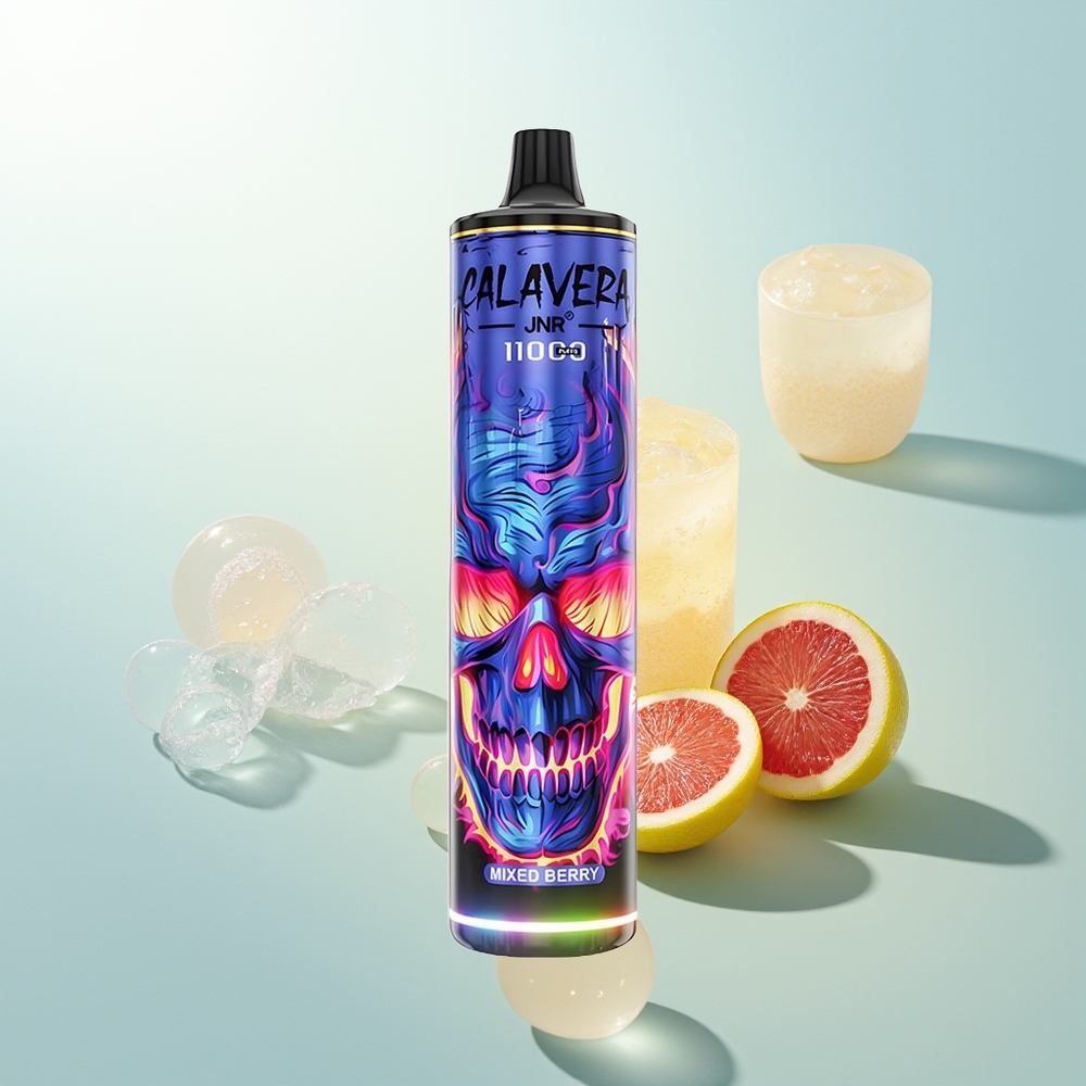 JNR Calavera 11000 Baya Mixta con Carga Tipo-C y Batería 850mAh