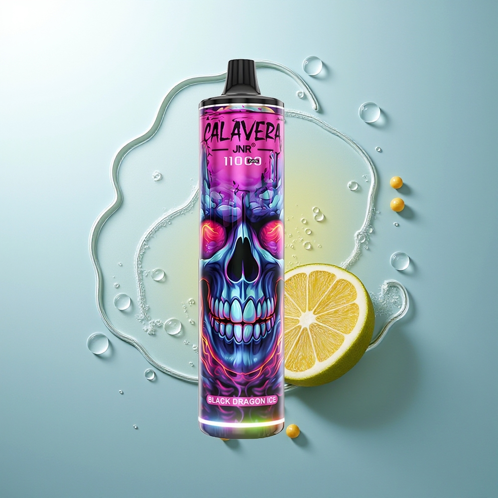 JNR Calavera 11000 Dragón Negro Hielo 850 mAh 21ml