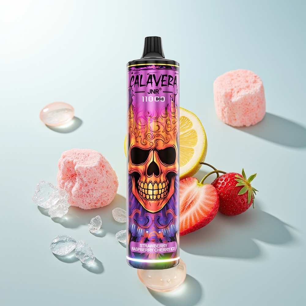 JNR Calavera 11000 Fresa Frambuesa Cereza Hielo Tipo-C 850mAh