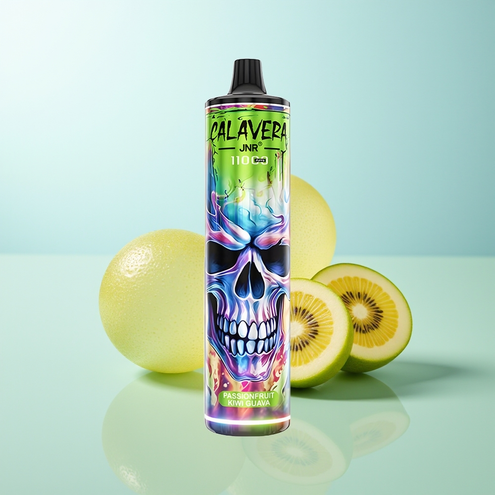 JNR Calavera 11000 Maracuyá Kiwi Guayaba con Carga Tipo-C y Batería 850mAh
