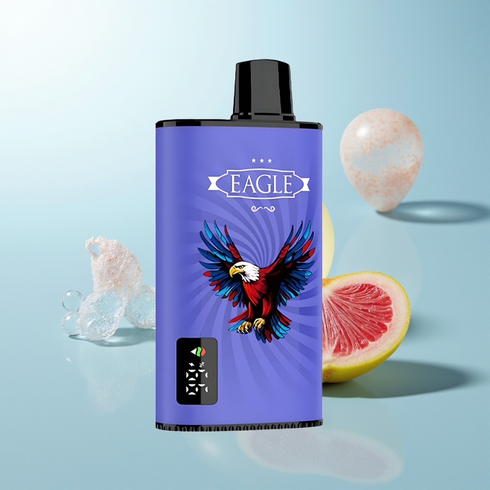 JNR EAGLE Smart 23000 Cereza Frambuesa Azul con Pantalla Digital y Bobina Mesh 1.0ohm