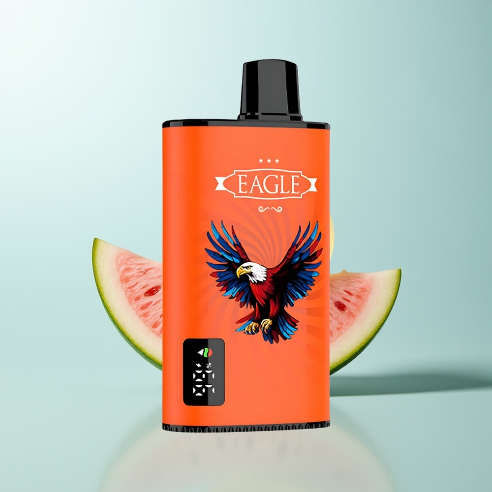 JNR EAGLE Smart 23000 Chicle de Sandía con Pantalla Digital y Bobina Malla 1.0ohm